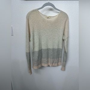 Nurture Gray, Blush, and Cream Sweater Women’s S